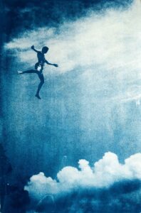 Annalaura Tamburrini -Ogni agosto #1 - cianotipia su carta cotone 2024