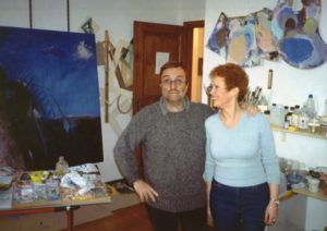 Domenica Regazzoni e Lucio Dalla