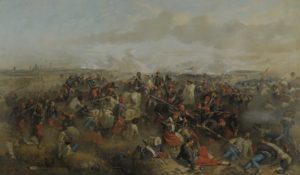 Luigi-Norfini,-Vittorio-Emanuele-II-e-gli-zuavi-a-Palestro,-1863,-olio-su-tela,-Torino,-Museo-del-Risorgimento