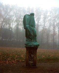 Mario Strippini, Inverno a Boboli, scatto 1965, fotografia analogica (Linhof Kardan Color). Stampa Cibachrome anni '90, 