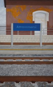 Attraversarsi 2020 - Olio su tela 105x170 cm