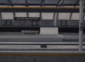 The Other Side 2017 - Olio su tela 35x50 c