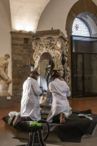 GAMB - Restauro Basamento Perseo 
