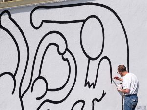 Tuttomondo © Keith Haring Foundation courtesy of Andrea De Gioia-Young B&V