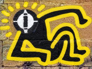 Keith Haring artwork © Keith Haring Foundation courtesy of Andrea De Gioia-Young B&V