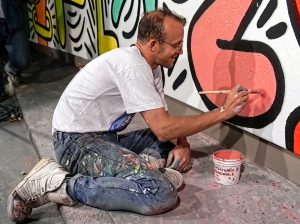 Tuttomondo © Keith Haring Foundation courtesy of Andrea De Gioia-Young B&V