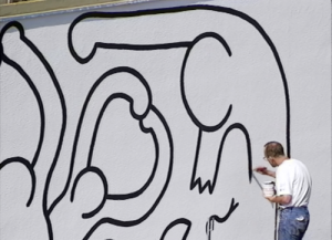 Tuttomondo © Keith Haring Foundation courtesy of Andrea De Gioia-Young B&V